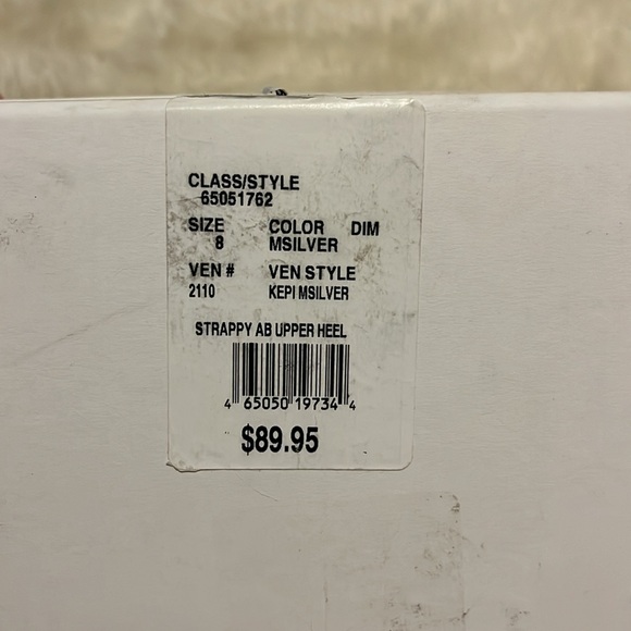 STEVE MADDEN Strappy Baguette Crystal Strap Stiletto Heels! - Picture 8 of 9